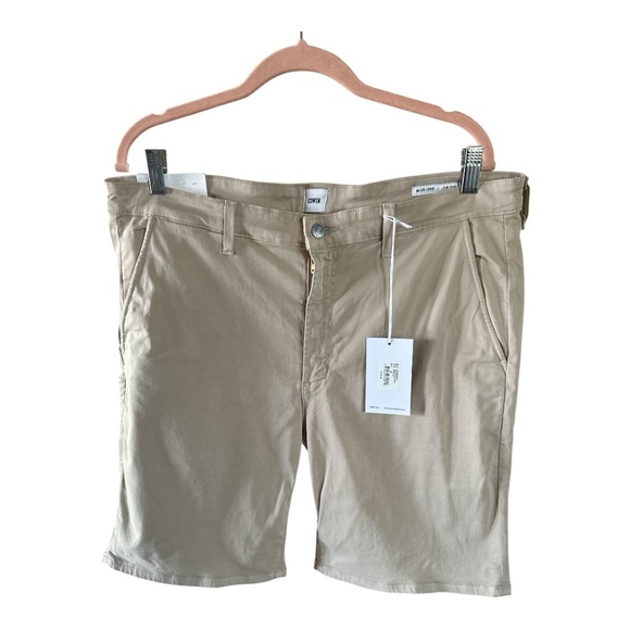 EDWIN Mason Short Slim Chino Shorts Men’s Size 36 Oyster Tan NWT - Picture 7 of 7